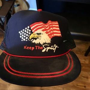 Vintage patriotic trucker hat SnapBack